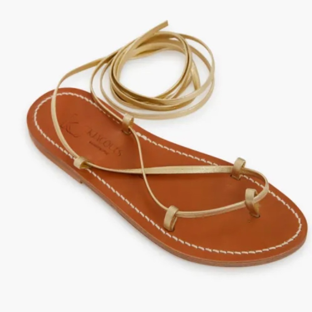 K.Jaques ankle wrap sandals ~ 40